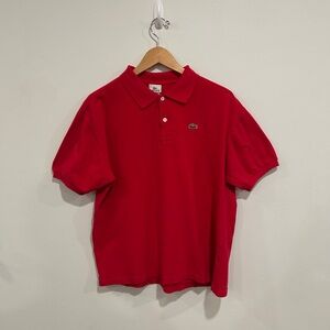 Lacoste Red Polo Shirt